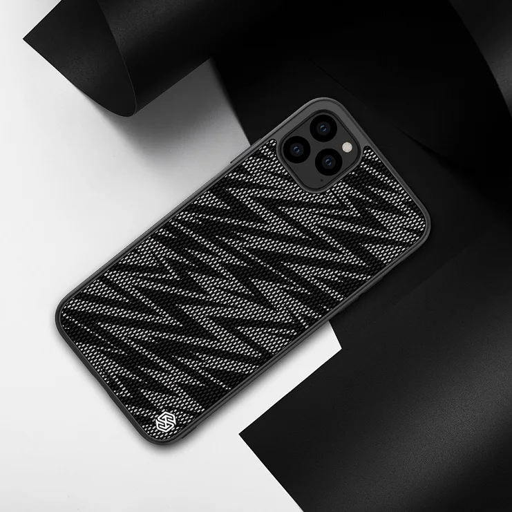Twinkle Case 3 Для IPhone 11 чехол Nillkin из синтетического волокна Карбон задняя крышка и нейлон тонкий для IPhone 11 Pro Max чехол 5,8/6,1/6,5 - Цвет: Twinkle Case 3