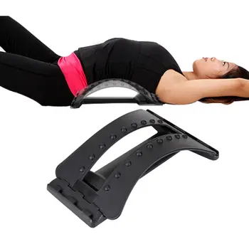 

Back Massage Tractor Stretcher Fitness Equipment Stretch Relax Lumbar Support Spine Pain Relief Neck Lumbar Traction