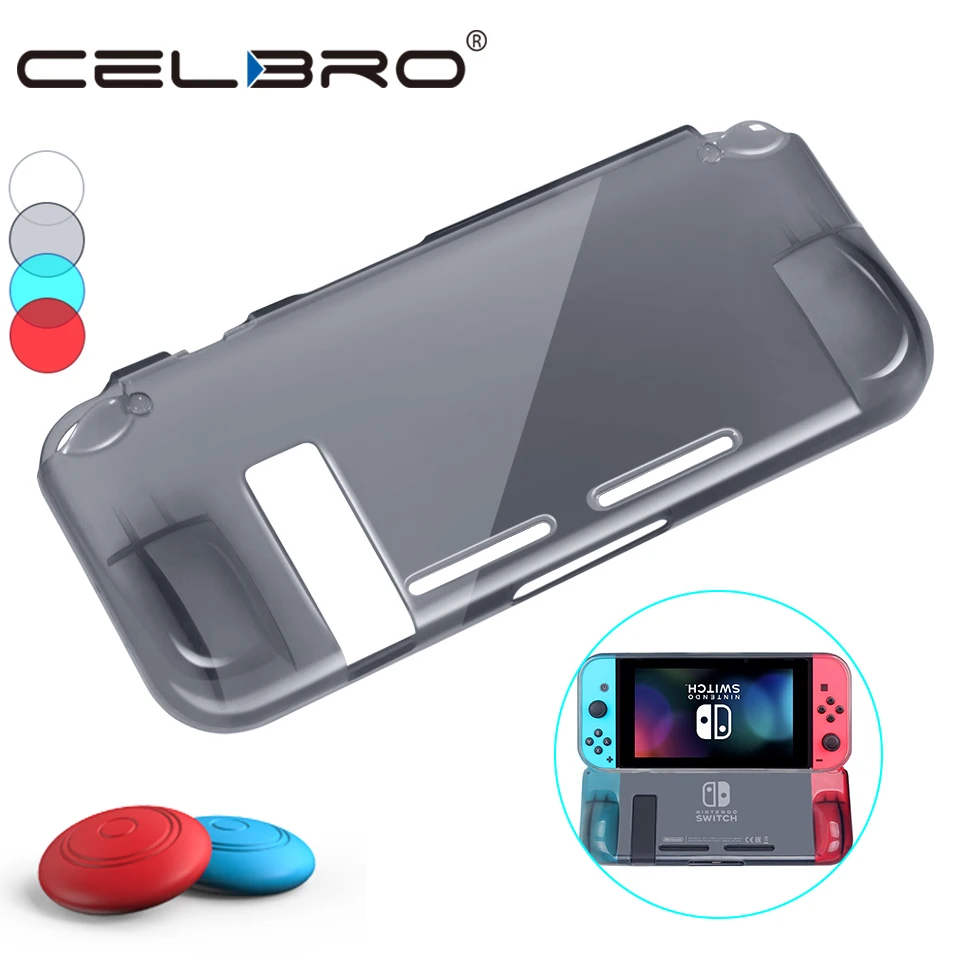 Чехол из мягкого ТПУ для nintendo Switch чехол Защитный протектор принципиально