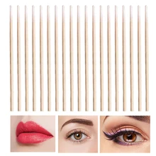 100/300 шт. деревообрабатывающий инструмент для резки ватным тампоном, косметика для перманентного макияжа здоровья медицинский ушной термометр жидкость для чистки ювелирных изделий палочки бутоны наконечник древесины супермягкого флиса тампон