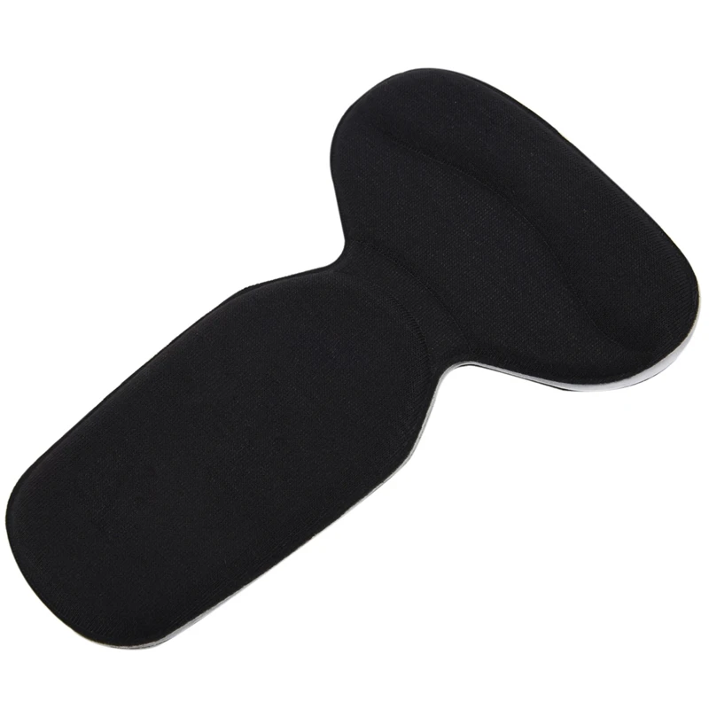 

4 Pairs Heel Grips Extra Strong Heel Stickers Inserts Insoles Pads Shields Foot Care Protector Black