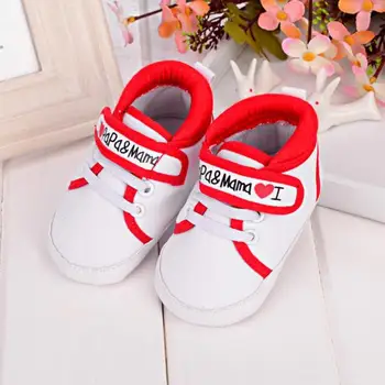 

TELOTUNYshoes for baby bon Baby Infant Kid Boy Girl Soft Sole Canvas Sneaker Toddler Shoes Baby Letter Print First Walkers Shoes