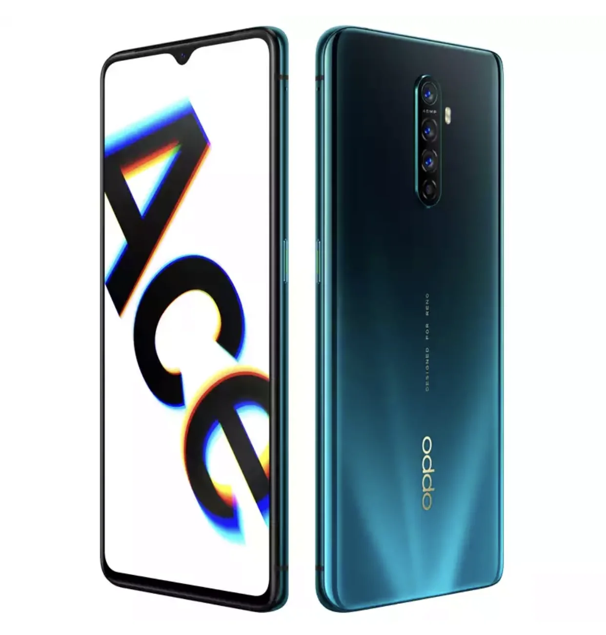 OPPO Reno Ace Поддержка Google Play NFC Global rom OTG type C 8 Гб 128 ГБ МП 65 Вт Super VOOC 90 Гц gps wifi мобильный смартфон