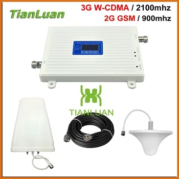 

Gsm900 W-cdma 2100mhz Phone Signal Booster Device Enhanced Signal