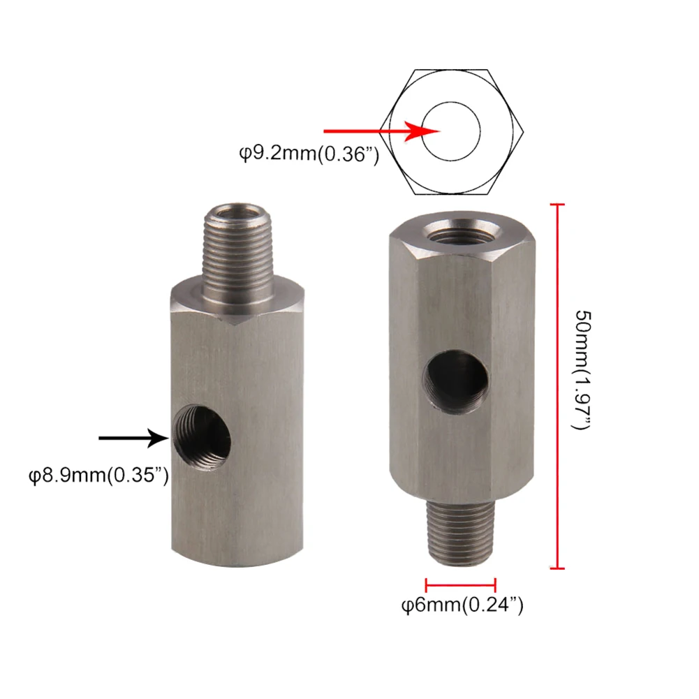 Автомобильный 1/" NPT датчик давления масла тройник к M10X1.0 NPT адаптеру турбо питания линия Калибр AF-CGQ200 автомобильные аксессуары
