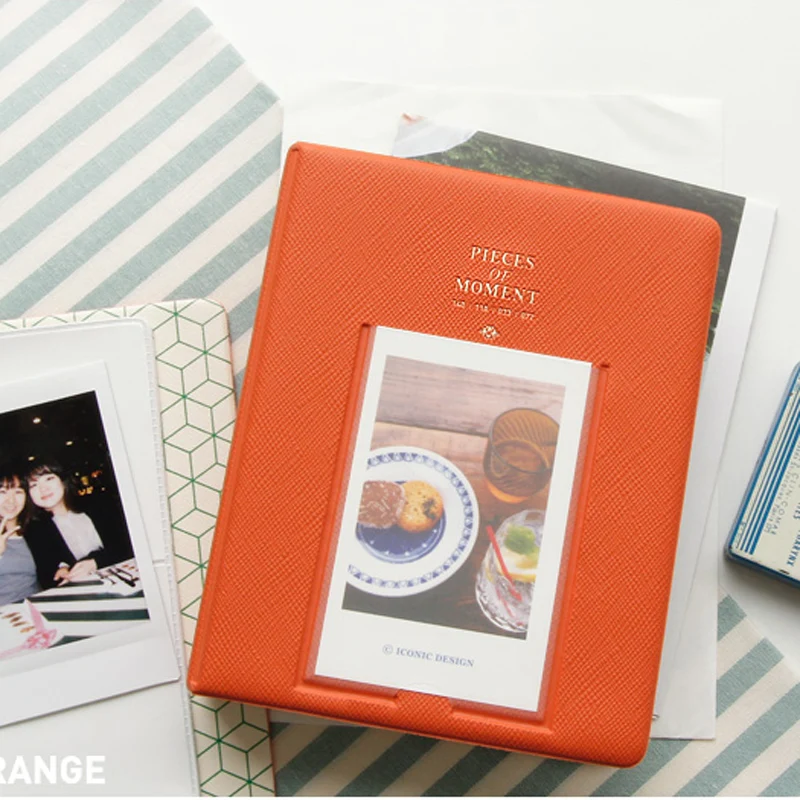 Type 9 Мини-альбом Fuji Once Imaging Insert Photo Album может положить 64 листа Polaroid Mini photo paper карманный альбом тепловой переплет - Цвет: Type 9
