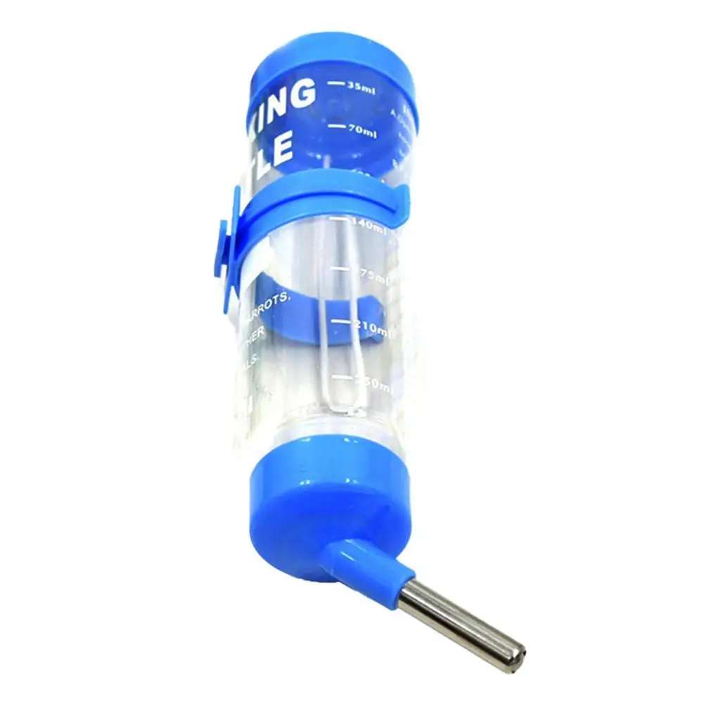 1PC 80ML/125ML Plastic Hamster Drinker Steel Ball Design Non-Drip Small Animal Hanging Auto Dispenser Pet Supplies