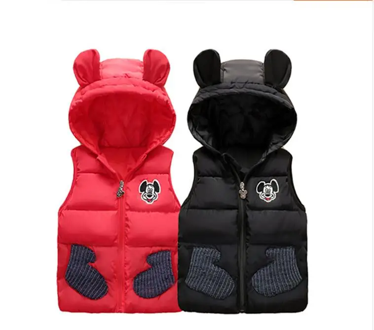 Детская одежда, модная зимняя утепленная пуховая куртка хорошего качества для маленьких мальчиков и девочек, пальто+ жилет+ длинные штаны, комплект из 3 предметов