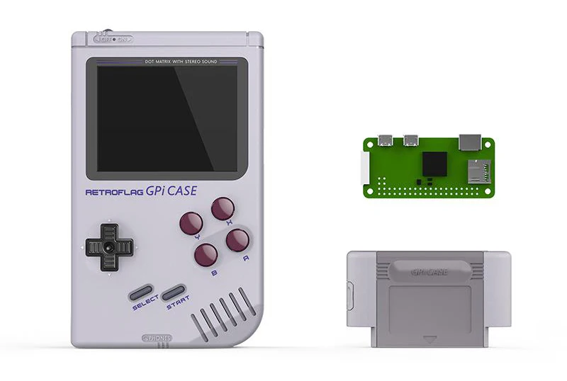 Релиз Retroflag GPi чехол Gameboy для Raspberry Pi Zero и Zero W с безопасным выключением