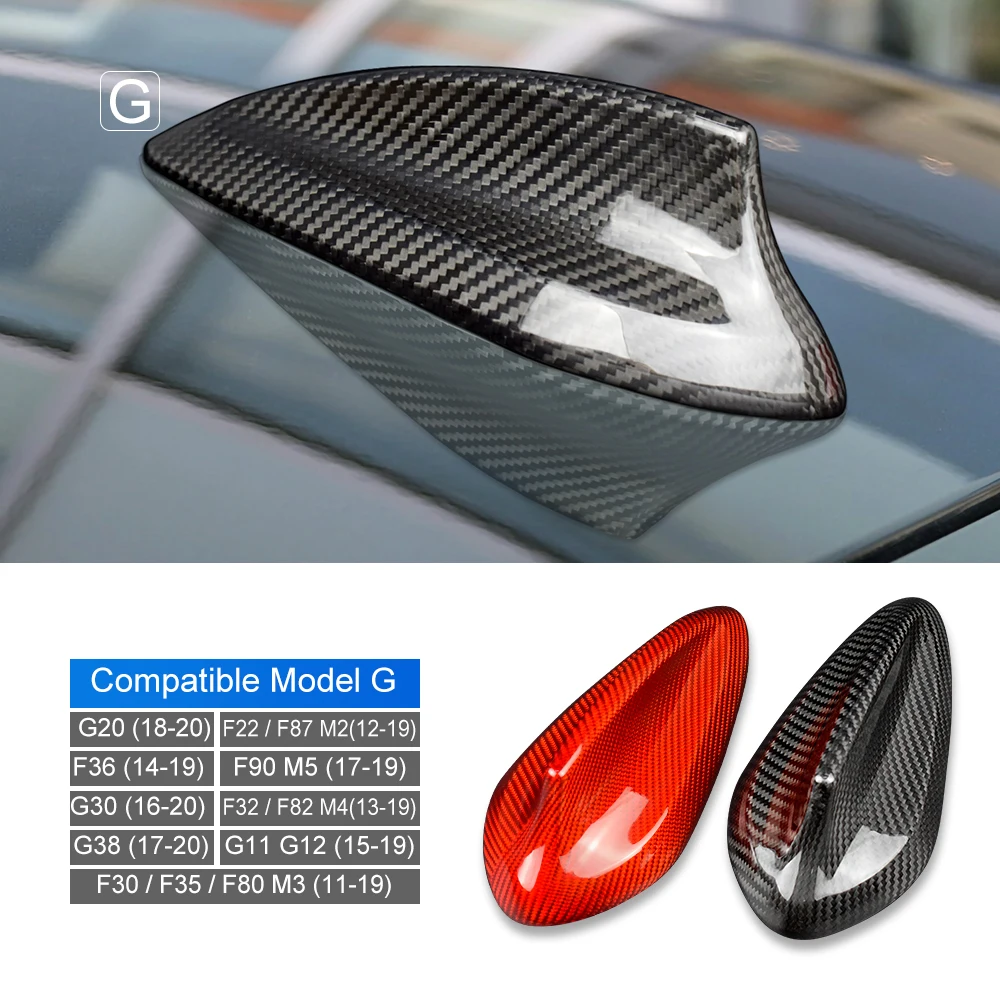 Premium Carbon Fiber Car Shark Fin Antenna Cover
