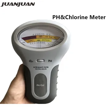 

CL2 Tester 2 in 1 PH & Chlorine PC-101 Level Portable Digital PH Meter Water Quality Pool Spa Analytical Instruments 50%off