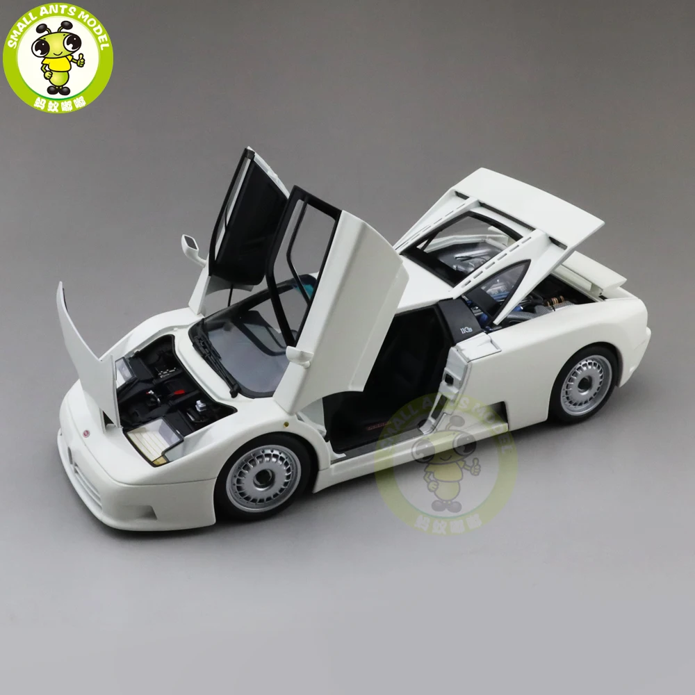 1/18 Autoart 70978 Bugatti EB110 GT литая под давлением металлическая модель автомобиля для мальчиков и девочек подарок на день рождения белый