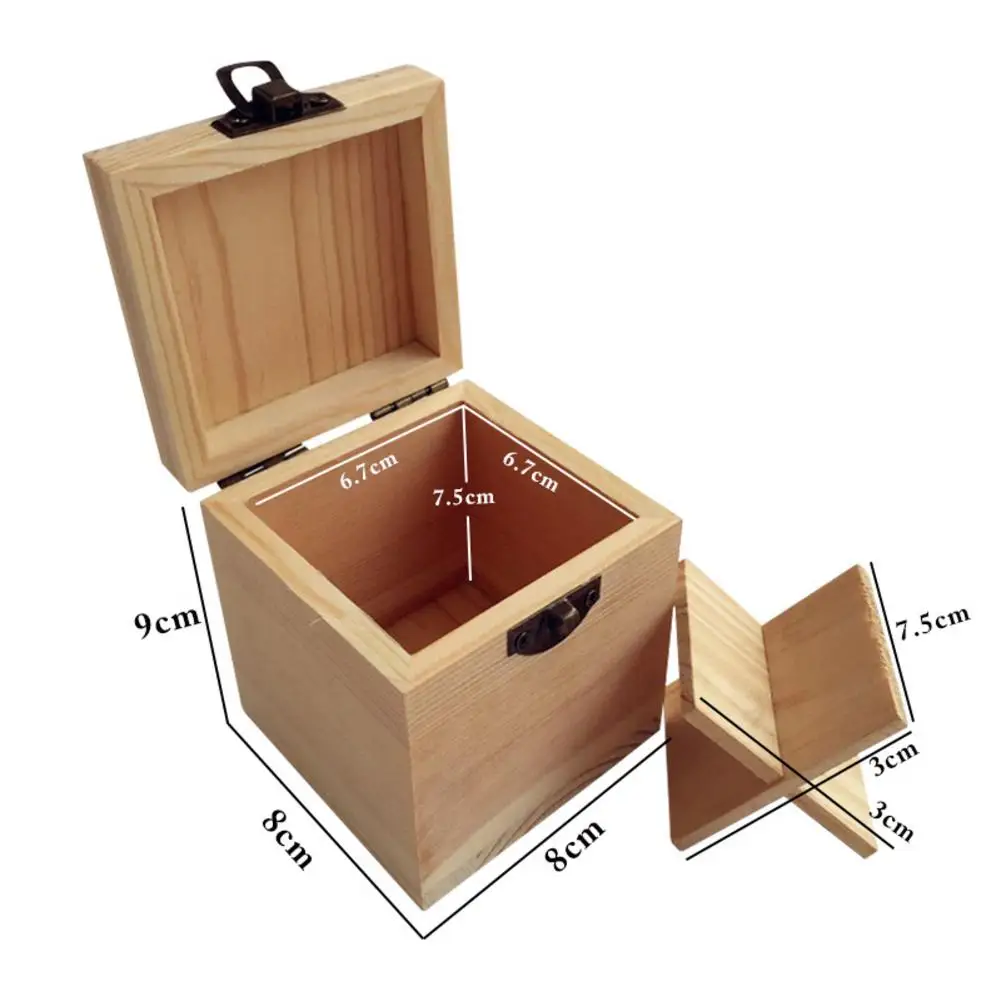 4 Отсеков экологичный твердый деревянный контейнер для хранения эфирных масел деревянная коробка для упаковки органайзер для ароматерапии