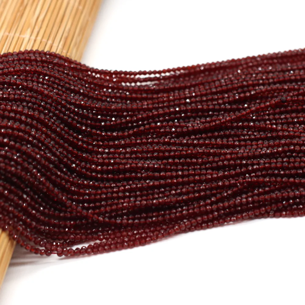 Vibrant Orange-Red Spinel Beads