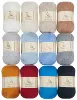 TEHETE 100% Cashmere Yarn 4-Ply Knitting Warm Soft Lightweight Luxurious Fuzzy Crocheting Yarn By Hand DIY Material Sewing Scarf 3