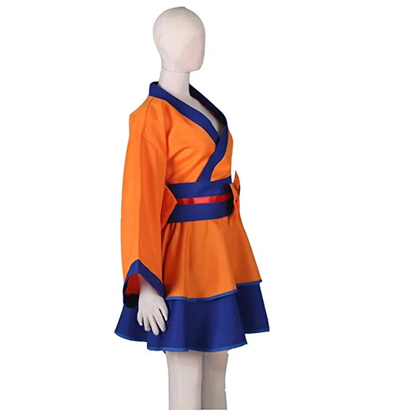 Большие размеры xxxl, для женщин и мужчин, детский персонаж, стрекоза Z Son Goku, женское кимоно в стиле Лолиты, платье аниме, костюм для косплея на Хэллоуин