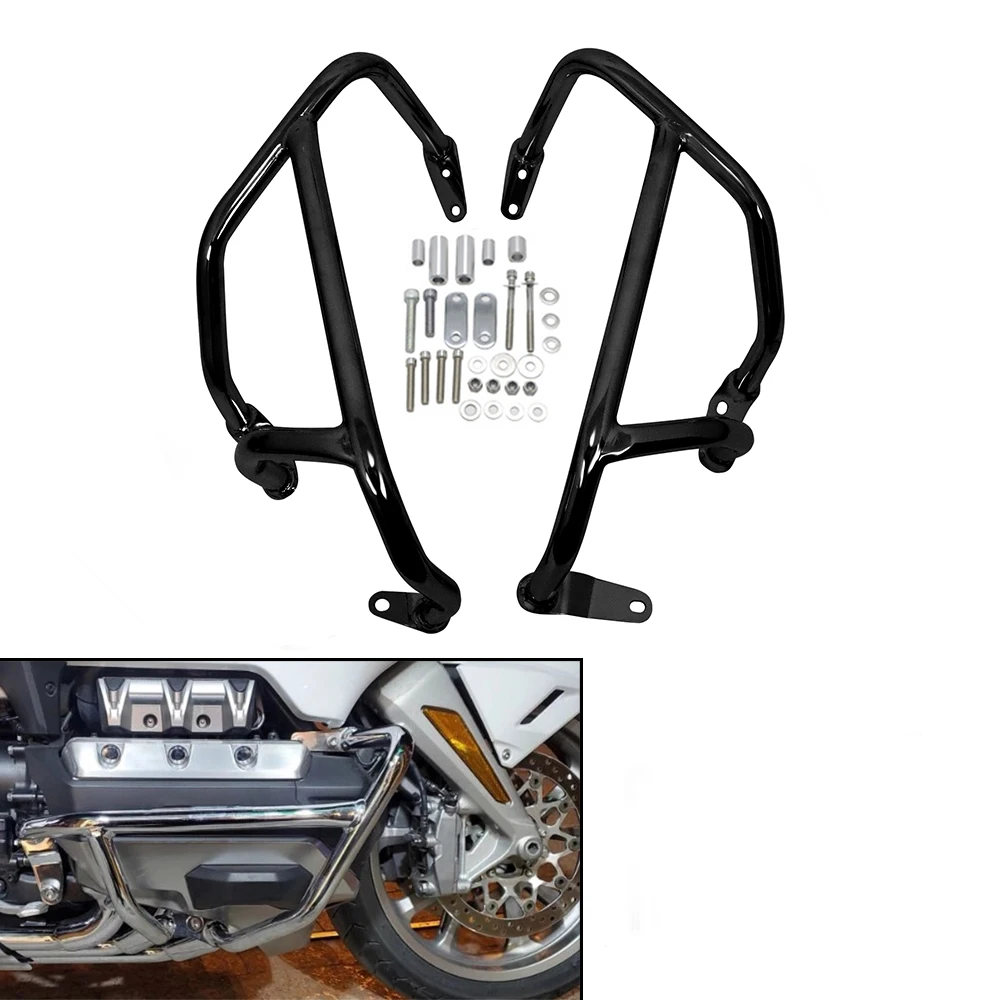 

Передняя защита двигателя мотоцикла, полосы защиты бампера для HONDA Gold Wing 1800 GL1800 F6C, золотые крылья 2018-2023