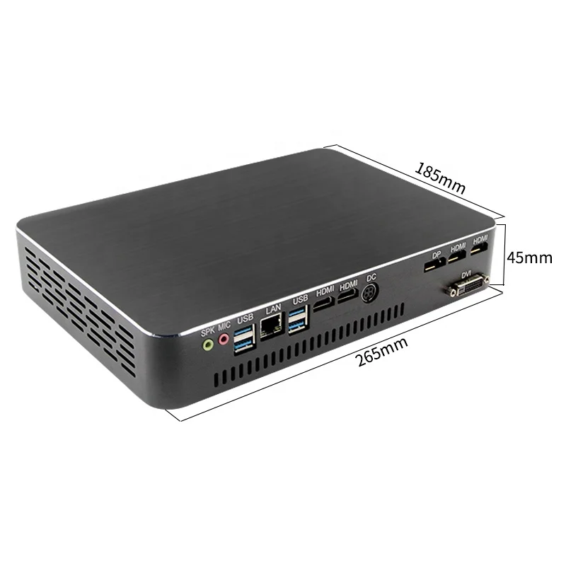 VENOEN NVIDIA 4K игровой компьютер Intel Core 9th I3-9100F I5-9400F Ксеон E3-1231 v3 GTX 750ti 1050ti minipc с 4 HD HDMI, DVI 2 lan DP