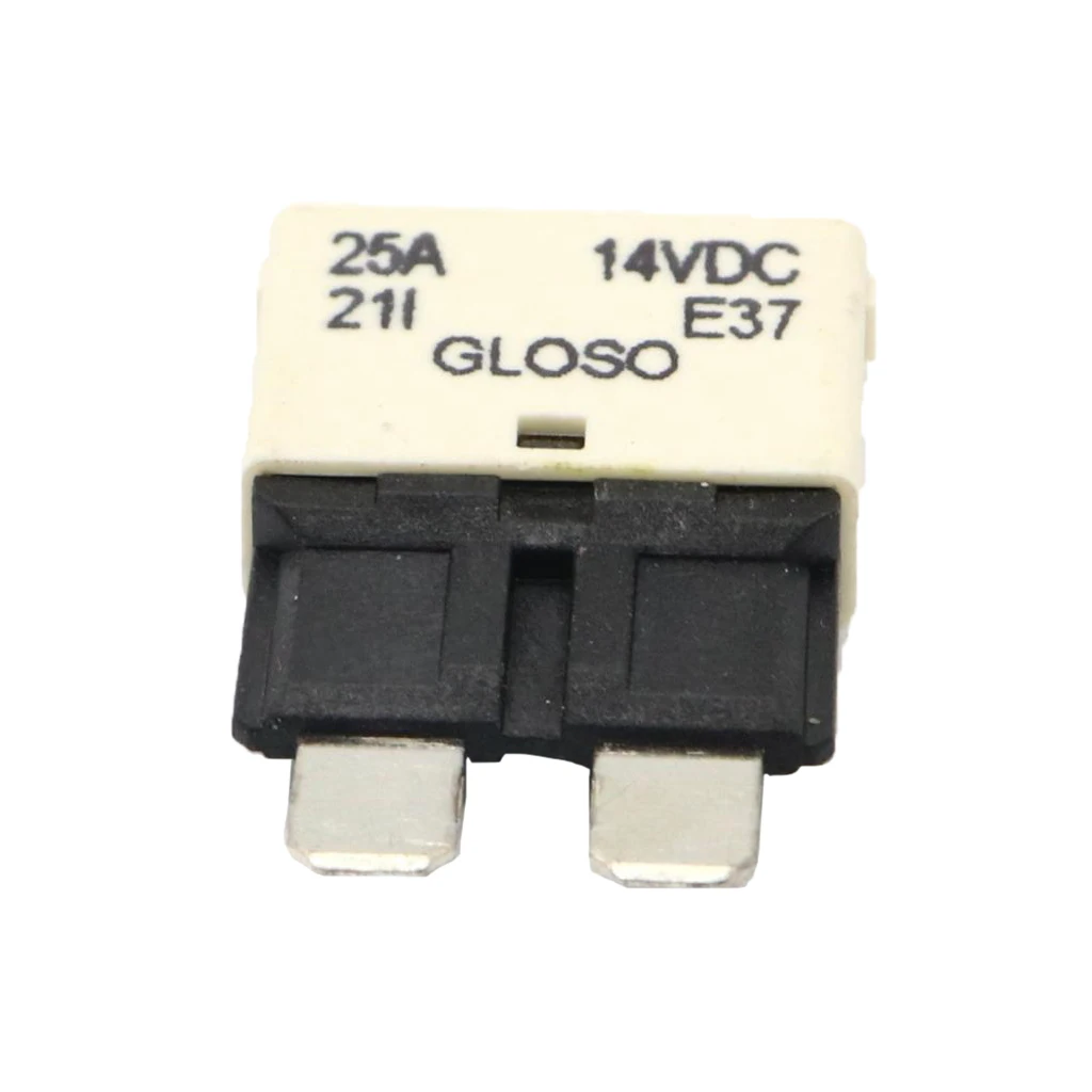 25A Circuit Breaker Blade Trip Fuse Automatic Resettable Function
