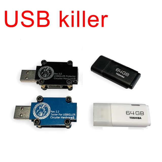 Latest USB killer U Disk Killer Miniature power module High Voltage Pulse  Generator USBKiller Accessories Complete