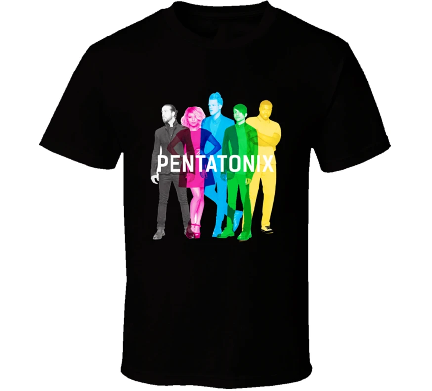 Новая мужская футболка Pentatonix Размер S-2Xl летняя | Мужская одежда