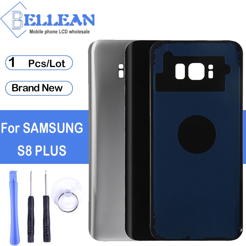 1 шт. Dinamico G955 задняя крышка для Samsung Galaxy S8 Plus батарея дверь корпус панель Стекло +