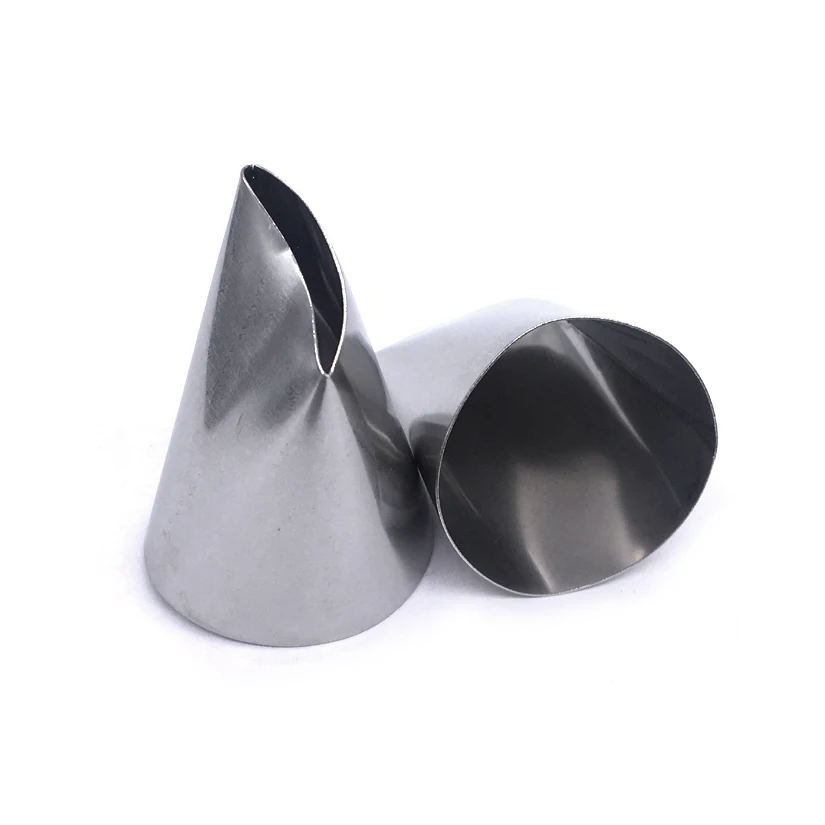 2 Pcs/set Large Rose Petal Tips Icing Nozzle Decorating Tip Sugarcraft Cake Decorating Tools Baking Tools Bakeware