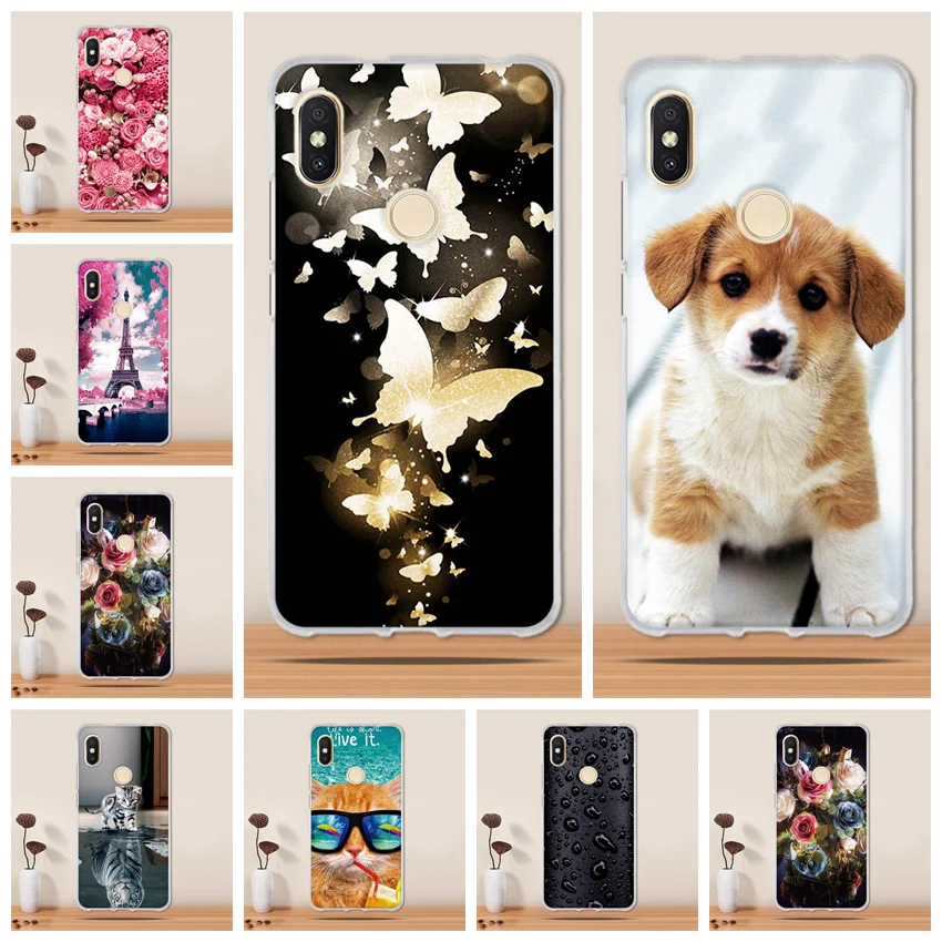 

for Xiaomi Redmi S2 Case Cover Silicon TPU Phone Case for Funda Xiaomi Redmi S2 Cover TPU 3D Coque for Xiaomi Redmi S 2 Y2 Cover