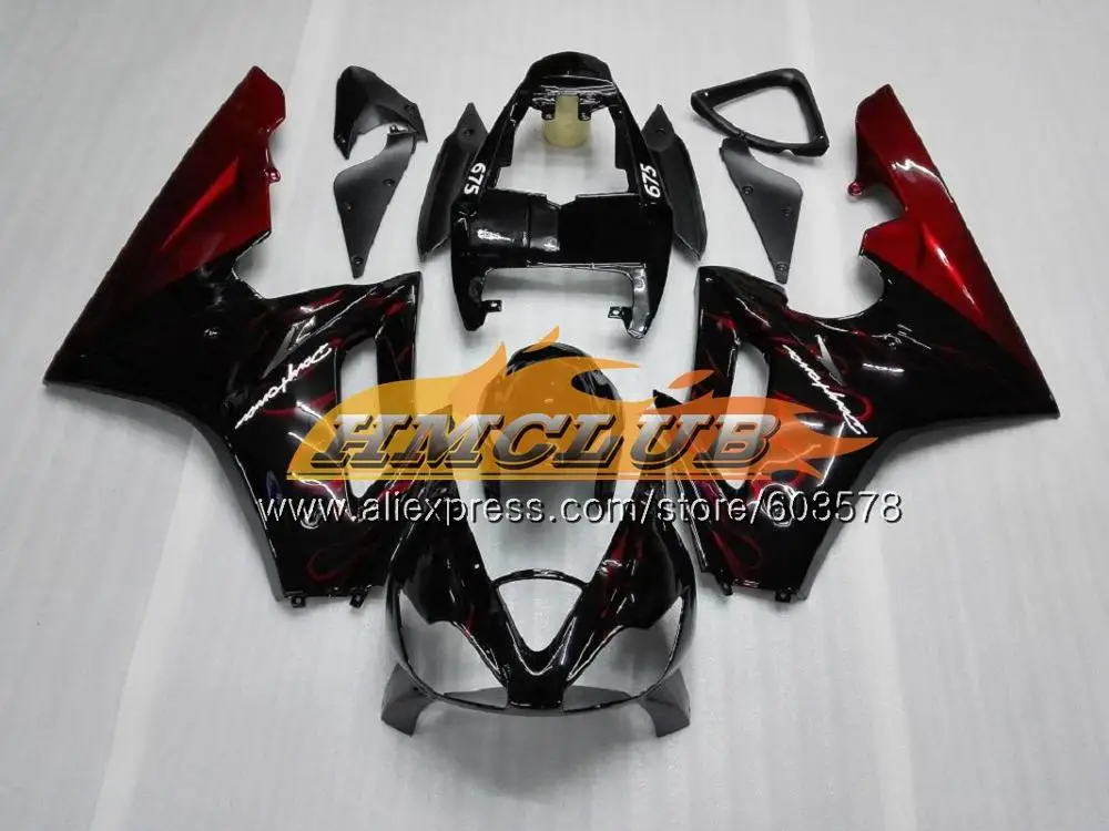 No. 4 Инъекции для Triumph Daytona 675 02 04 2002 2003 2004 47CL. 32 Daytona 675 2005 2006 2007 2008 05 06 07 08 Светло-зеленый обтекатель - Цвет: No. 4