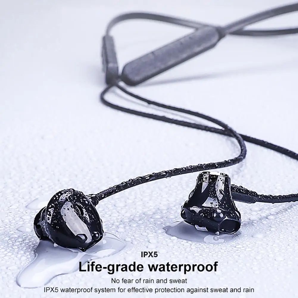 Спортивные Bluetooth 5,0 гарнитура с креплением на шею Водонепроницаемые Мини умные наушники