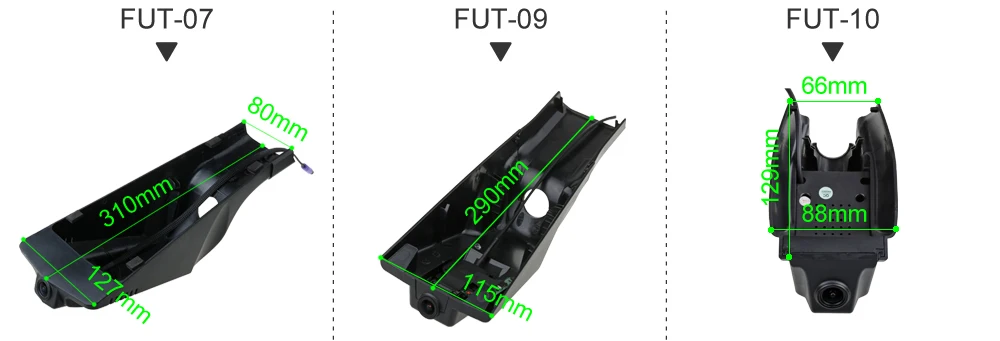 SINOSMART Novatek 96658 Автомобильный цифровой видеорегистратор Wi-Fi для Ford SUV Everest Lincoln MKZ/MKX/MKC SONY IMX323