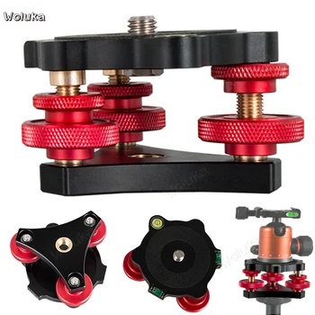 

Photography Tripod Accessories Aluminum PTZ Level Adjustment Base Precision Adjustment Platform CD50 T07
