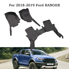 Автомобильные аксессуары, 3 шт., коврики для вождения автомобиля, коврики из искусственной кожи, передние и задние коврики