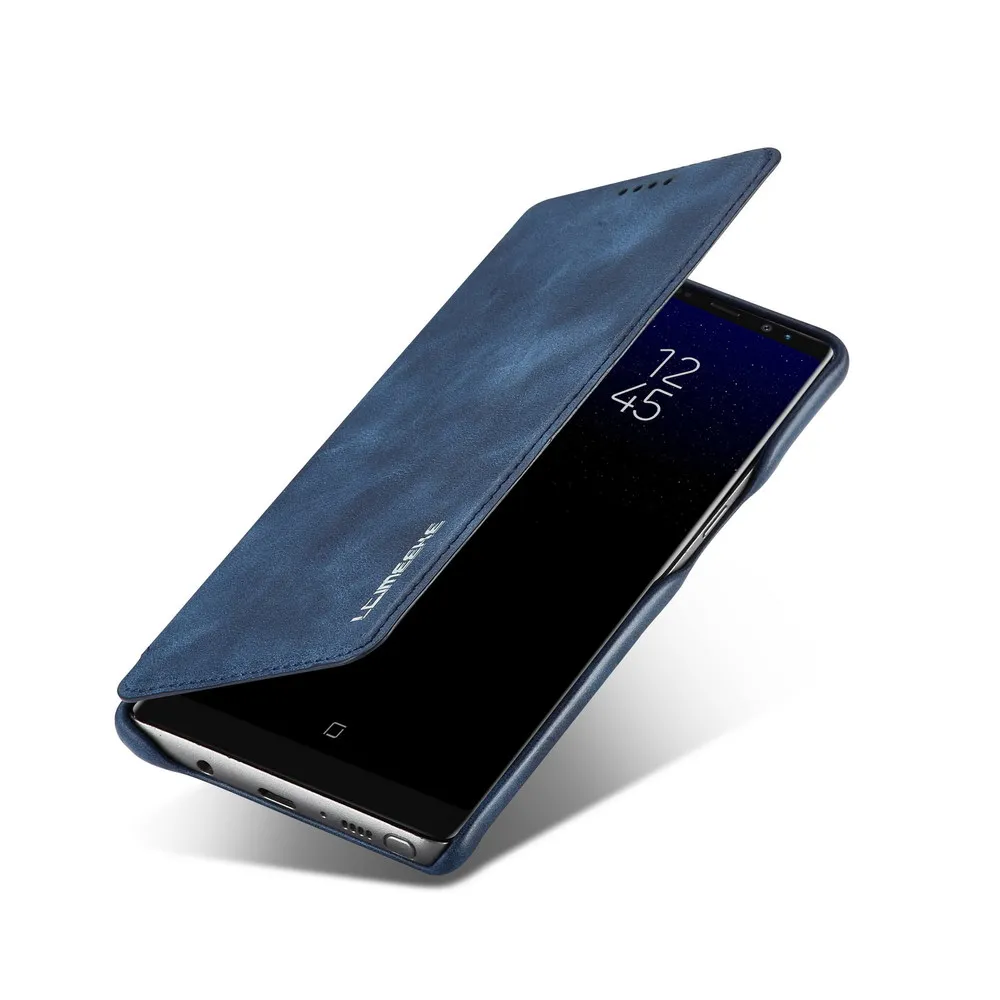 Note 10 Note10 чехол с логотипом для samsung Galaxy S9 S10 S10e S8 Plus чехол толстая книга Натуральная кожа флип Роскошный защитный чехол