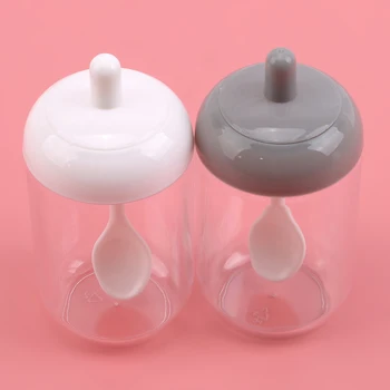 

Multifunctional Seasoning Bottle Salt Sugar Seasoning Seasoning Jar Moisture-Proof Cover With Spoon Kitchen Supplies