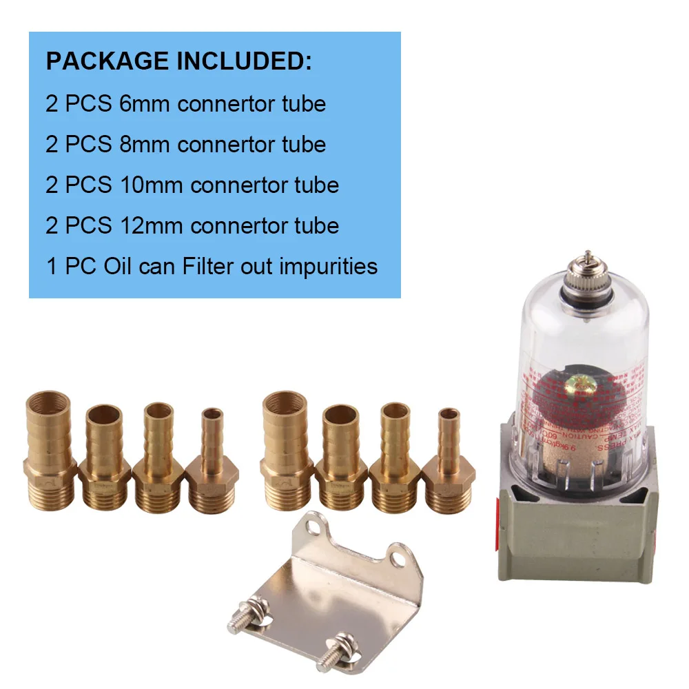 Масляный газовый сепаратор с адаптерами универсальный двигатель маслоуловитель БАК масло может фильтровать примеси авто аксессуары AF021