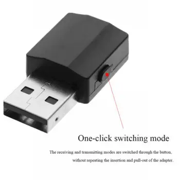 

Hot 2 In 1 Bluetooth 5.0 Adapter Bluetooth Receiver Transmitter Audio Receiver USB Transmitter Digital Devices