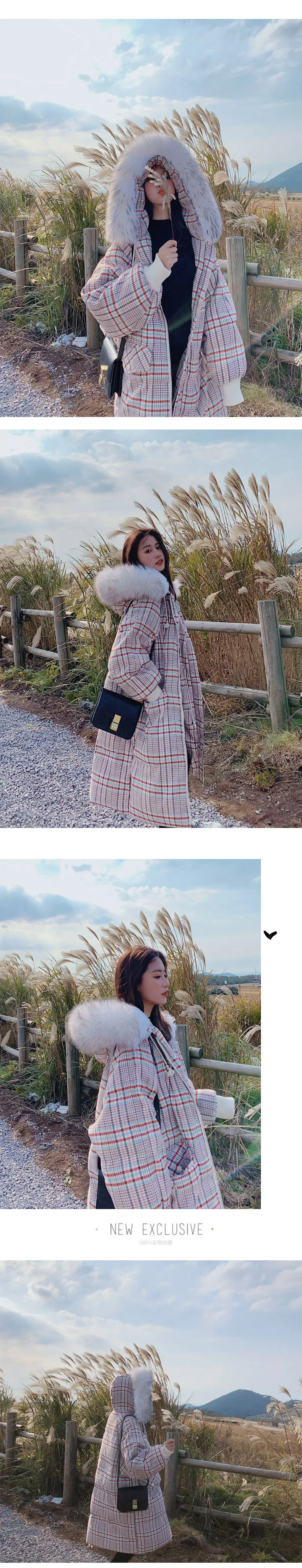 Длинное пальто женская зимняя пуховая куртка женская Manteau Femme Veste Hiver Большие размеры шляпка хараджуку ropa mujer YL264