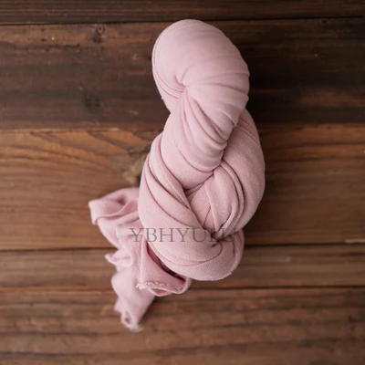 light pink 40*150 cm newborn baby photo props wraps photoshoot accessories photo cloth for fotografia bebe Photograph For Studio - Цвет: light pink
