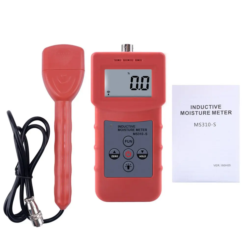 

Moisture Analyzer for Measuring Wood Carton Building Materials Textiles Hair Leather Foam Chemical Raw Materials