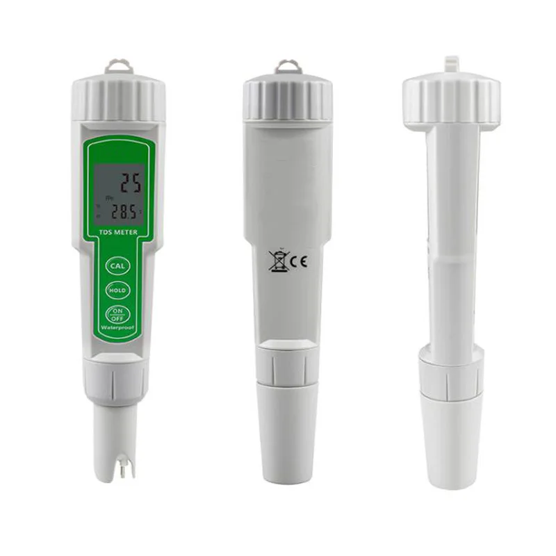 Встроенный рН-метр ручка lcd двойной дисплей TDS метр воды высококачественный инструмент аквариум прибор для анализа качества воды тестовая ручка