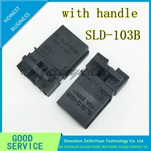 1 шт./лот SLD-103B 10A 250V T125 с ручкой