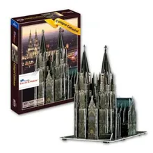 Colorgn церковное обучение 3D Бумага DIY головоломки 3404 модель головоломки Обучающие комплекты игрушек Детская Подарочная игрушка