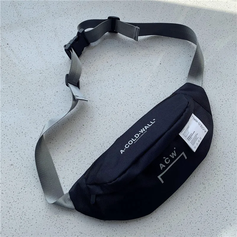 A-Cold-Wall Waistbag высокое качество ACW для женщин и мужчин унисекс крест тела сумки хип-хоп Уличная ACW сумки рюкзак