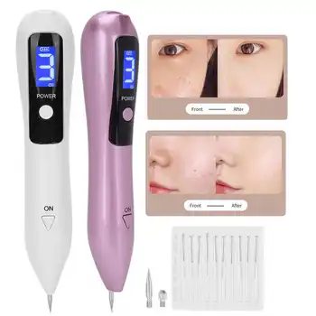 

New 9 Levels Mole Removal Pen USB Rechargeable Freckle Removal Machine Face Beauty Instrument Body Eyebrow Tattoo Removal Tool