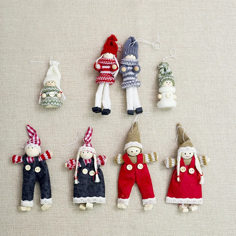Милый Санта-Клаус, снеговик, кукла, украшения, подвески, Рождественская елка, висячие украшения для дома, свадьбы, рождественские, вечерние, декор 62336