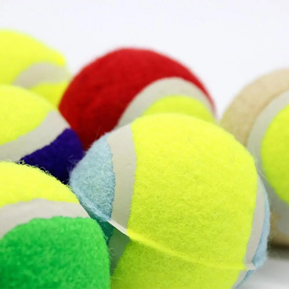 Small Size Dog Tennis Ball Giant Pet Toys for Dog Chewing Toy Signature Mega Jumbo Toy Ball For Dog Training Supplies