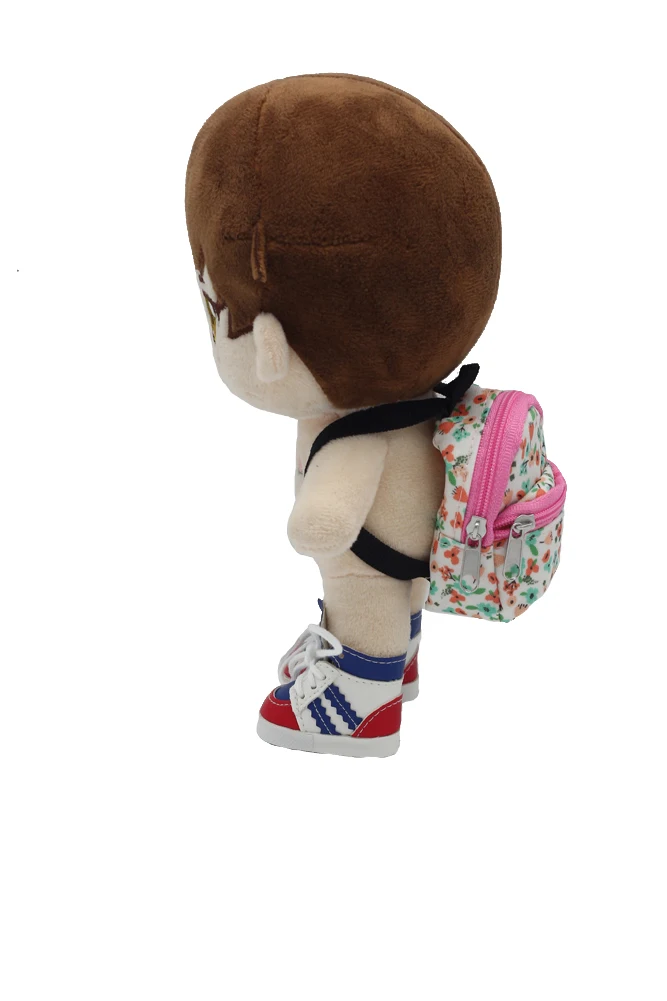 1 шт. сумка с принтом для 15 см 20 см Плюшевые Корея KPOP Куклы как fit 1/6 BJD рюкзаки в форме игрушек