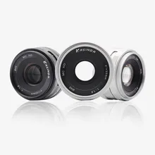 Kaxinda 35 мм f/1,6 стандартный ручной объектив для Canon sony Fujifilm Olympus Panasonic беззеркальная камера