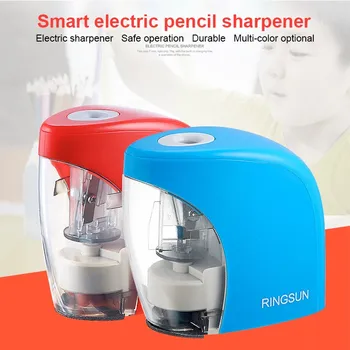 

2020 New Automatic pencil sharpener Two-hole Electric Touch Switch Pencil Sharpener stationery Home Office School Supplies
